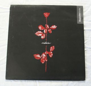 Depeche Mode Violator Vinyl Record Lp Uk Press 1990 Stumm 64 Ex,