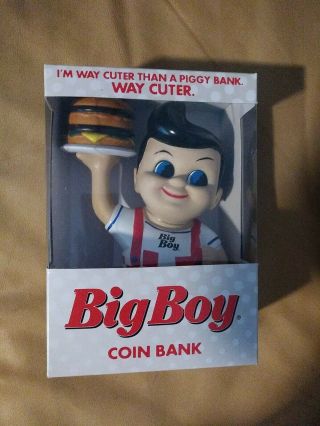 Big Boy Restaurant Coin Bank Box Frisch 