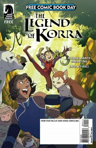 The Legend Of Korra Fcbd 2018 Comic Book Arms