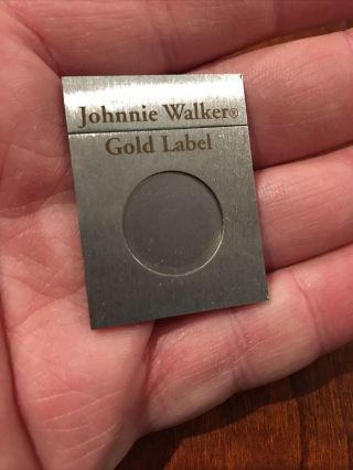 Johnnie Walker Gold Label Cigar Cutter Rare 2