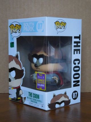 Pop South Park The Coon Vinyl Figure 2017 SUMMER CONVENTION - BOX ISSUE 2