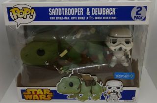 Funko Pop Star Wars Dewback & Sandtrooper 2 Pack Walmart Exclusive