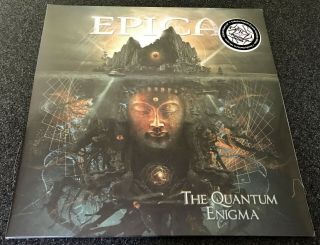 Epica - The Quantum Enigma - 2014 2lp Golden Vinyl - 100 Only - Nightwish - &