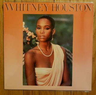 Whitney Houston " First Album " Orig Vinyl Lp 1985 Arista Al8 - 8212 Crc