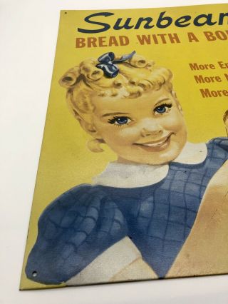 Sunbeam Bread Little Miss Sunbeam Retro Vintage Tin Sign 13 
