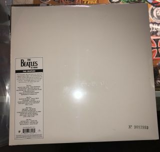 The Beatles Mono White Album Vinyl Lp