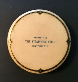 VITAPHONE Record Duster - For Theaters with Early Sound Movies 1920 ' s 2