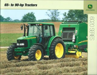 Farm Tractor Brochure - John Deere - 6120 Et Al - 6020 Series - C2005 (f6358)