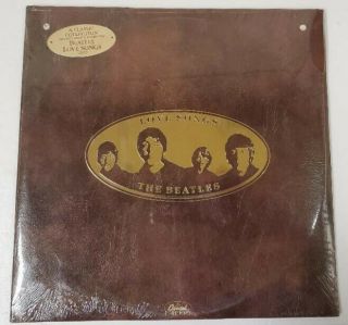 The Beatles Love Songs 2lp Vinyl Hype Promo Factory 1977 Us