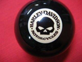 Harley Davidson Pool Table Billiards Skull 8 Ball