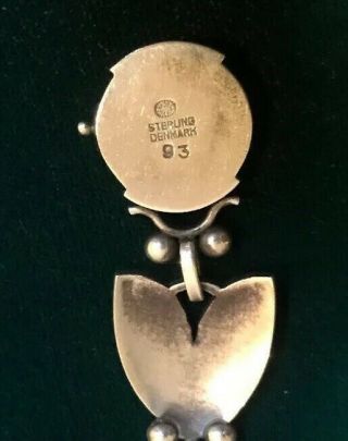 Vintage Georg Jensen Sterling Silver “Tulip” Bracelet 93 Denmark 4