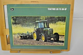 1988 John Deere 105 To 190 Hp Tractor Sales Brochures