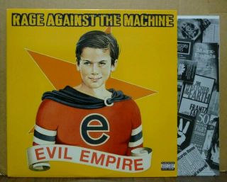 Rage Against The Machine Evil Empire 1996 Epic Lp 1st Us Press