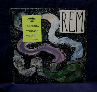 R.  E.  M.  Very Rare Lp Reckoning 1984 Usa 1stpress W/hype Sticker Out/print