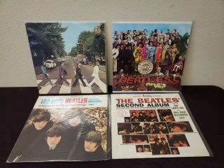 4 The Beatles Abbey Road 1969 Apple So - 383,  Sgt.  Peppers,  Second Vinyl Record