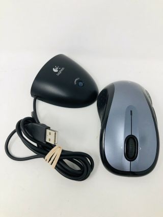 Logitech Wireless Performance Laser Mouse 848nm Blue/black - In
