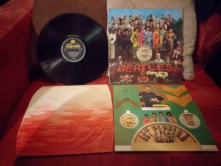 The Beatles - Sgt Peppers Lonely Hearts Club - Stereo 1st Press - Ex Viynl