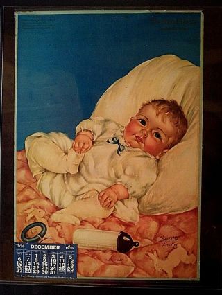 Vintage 1936 Charlotte Becker Baby Art " All 