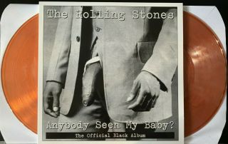 The Rolling Stones,  Anybody Seen My Baby,  2lp Trans Colored Vinyl,  Black Album