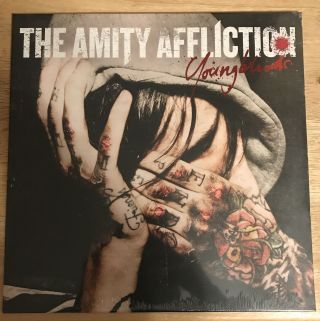 The Amity Affliction Youngbloods Vinyl Lp Re - Release Splatter 446/666