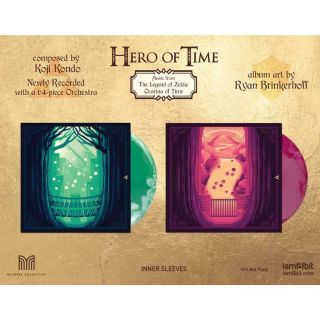 Hero of Time Legend of Zelda Vinyl Record Soundtrack iam8bit 3