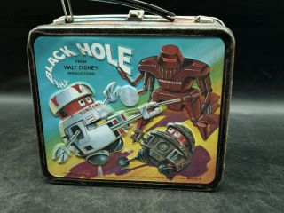 Vintage 1979 Walt Disney The Black Hole Aladdin Lunch Box (r2)