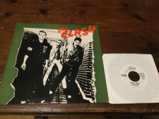 The Clash First Issue Vinyl Lp Us Ex Pressing,  Promo 7’
