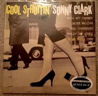 Sonny Clark Cool Struttin’ Vinyl Lp Blue Note Classic Records 200g Mono Quiex