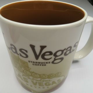 Starbucks Coffee 2009 Las Vegas Global City Icon Series Collector Mug 16 Oz