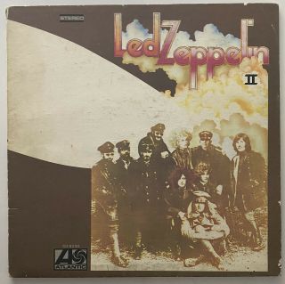 Led Zeppelin Ii 1st Pressing Rare Rl Robert Ludwig Master Lp Vinyl Record Vg