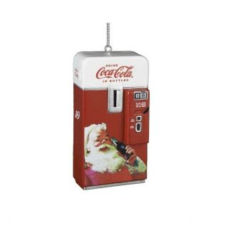 Vintage Retro Coca Cola Vending Machine Coke Christmas Ornament Decoration