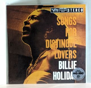Billie Holiday Songs For Distingué Lovers 180g Vinyl Lp Classic Records