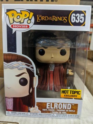 Funko Pop Movies: The Lord Of The Rings - Elrond 635 - Hot Topic Exclusiv