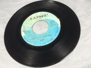 Rare Disco Boogie Funk 45 Rpm.  Bliss Move It (to Another Side) Lansel