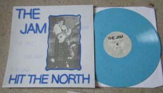 The Jam - Hit The North Blue Vinyl Lp Paul Weller Unplayed Uk