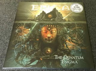Epica - The Quantum Enigma - 2014 Clear Vinyl 2xlp - 300 Only - Nightwish - &