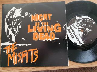 The Misfits – Night Of The Living Dead 7” Punk Vinyl