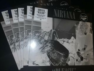 Nirvana Bleach Lp Sub Pop Usa Yellow Vinyl Lrs Uk 2020 Edition Of 1000