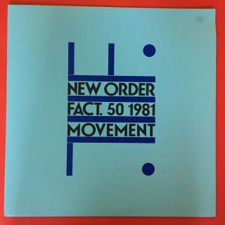 Order Fact 50 1981 Movement Lp Rare