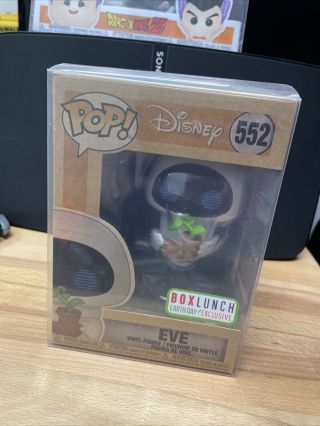 Funko Pop Protector Disney Wall - E Eve W/ Boot 552 Boxlunch Exclusive