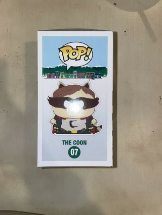 Funko Pop The Coon Cartman 07 South Park SDCC 2017 Summer Convention Exclusive 2