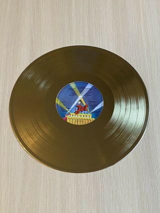 Elo - Out Of The Blue 1977 Gold Vinyl Record