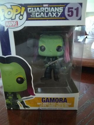 Funko Pop Marvel 51 Gamora Guardians Of The Galaxy