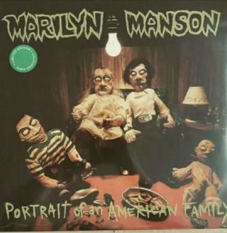 Marilyn Manson Portrait Of An American Family Green Vinyl Import