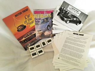 1997 Chevy Malibu Motor Trend Car Of The Year Press Kit Photos Slides More