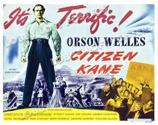 Citizen Kane Lobby Card Poster Hs - A 1941 Orson Welles Joseph Cotten
