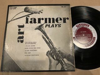 Art Farmer Plays Prestige Records 10”