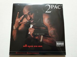 2pac ‎all Eyez On Me Vinyl 4lp 2017 Eu Reissue