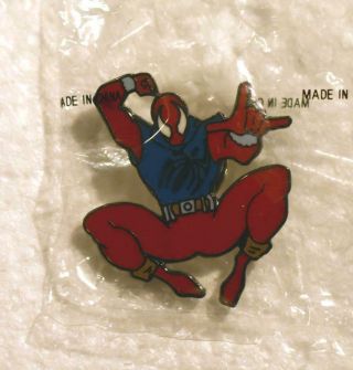 Spider - Man Clone 1994 Marvel Planet Studios Enamel Collectors Pin In Package