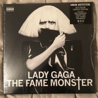 Lady Gaga The Fame Monster 3 Lp Limited Edition Colored Vinyl Record Box Set